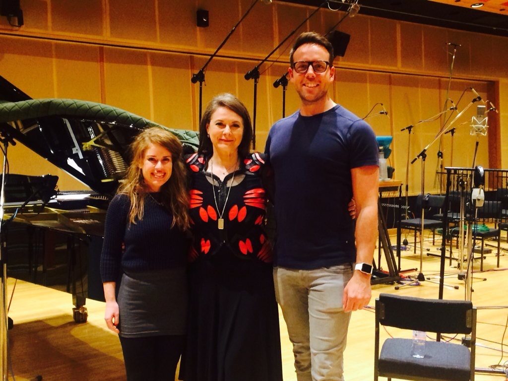 Behind the scenes of an Arcava recording session